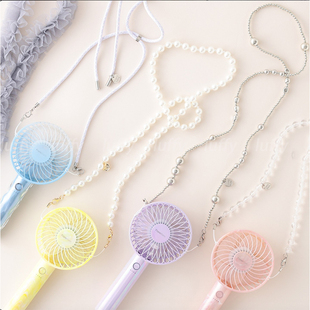 日本francfranc小风扇挂绳小清新便携挂绳