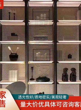 闯皇阁发光层板物架书架酒柜透光