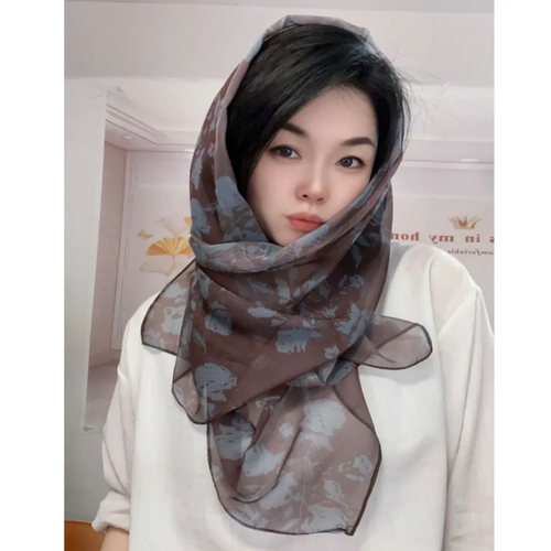 2025西丽纱140*35CM丝巾