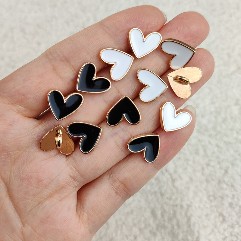 简约冷淡风手缝珠光精致圆形方形衬衫纽扣雪纺连衣裙点油扣金属脚