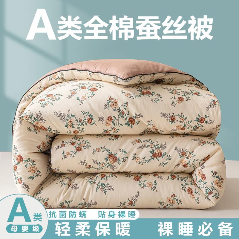 蚕丝被100%桑蚕丝被子冬被