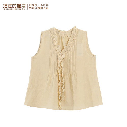 记忆的起点无袖小衫背心70AX11751