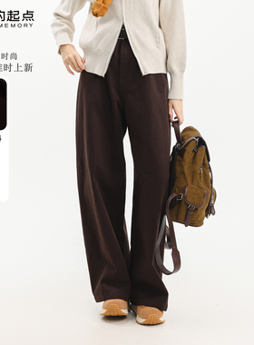 记忆的起点休闲加绒气球裤69GD20002D