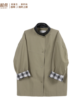 记忆的起点简约气质通勤风衣2026春季新款英伦优雅风衣70AC71760