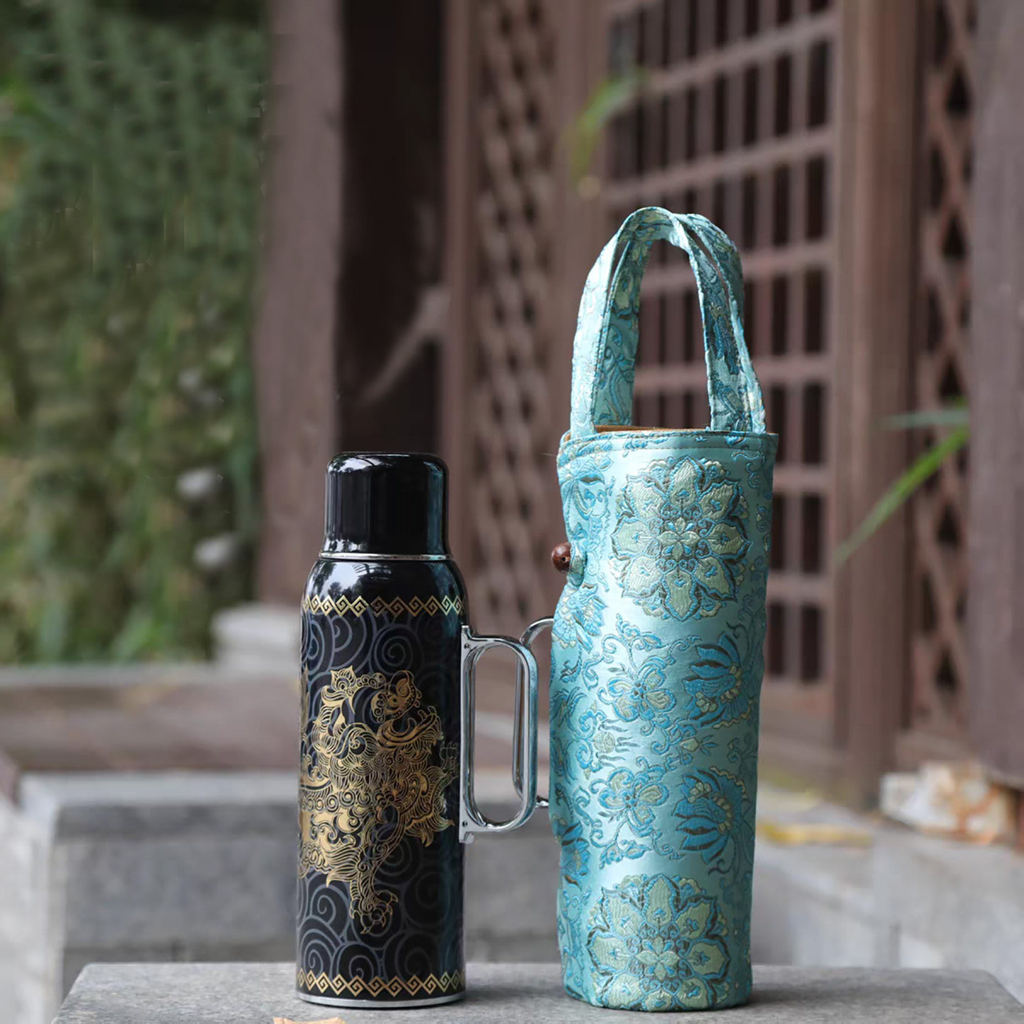 鸿越茶具传家壶收纳保护袋子防护图片