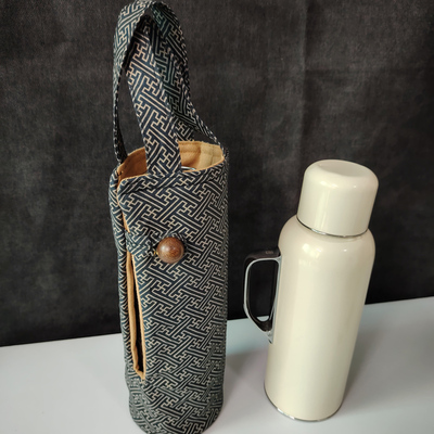 老旧布纯棉杯套传家壶迷你收纳袋