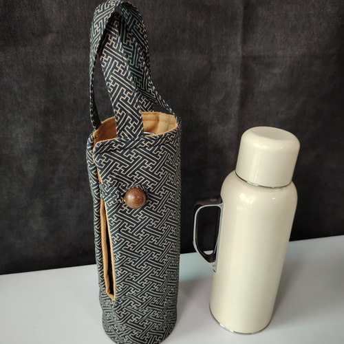 老旧布纯棉杯套传家壶迷你收纳袋