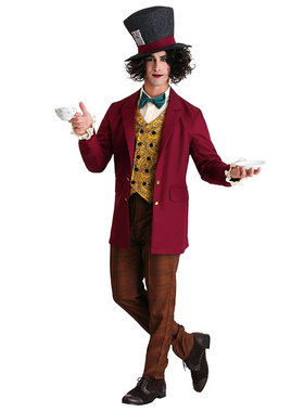 COS爱丽丝梦游仙境舞台表演演出成人疯帽匠疯帽子制帽匠角色服装