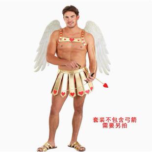 万圣节狂欢节酒吧派对舞台表演演出成人爱神丘比特角色扮演服装