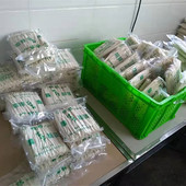 云南半干饵丝粑粑丝900克X10袋 共18斤即9公斤 粗饵丝餐饮商用