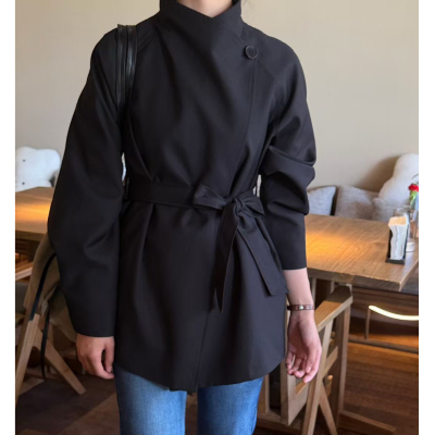 风衣外套女2026春季新款小个子大衣英伦风今年流行韩系气质短款