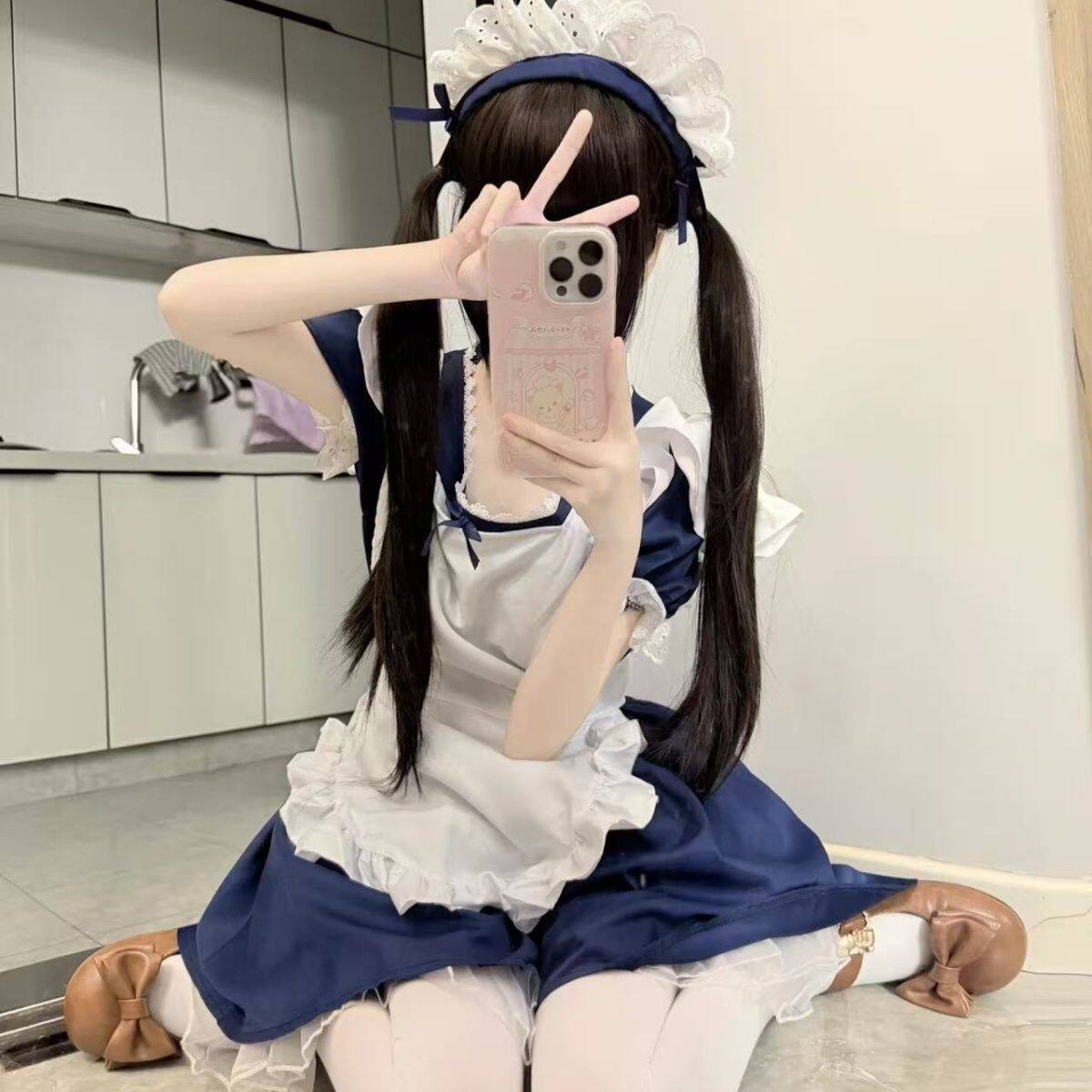 奈里可可洛丽塔蝴蝶结发箍