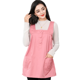 双层防辐射服孕妇装正品上衣服肚兜怀孕期女上班外穿背心工作服