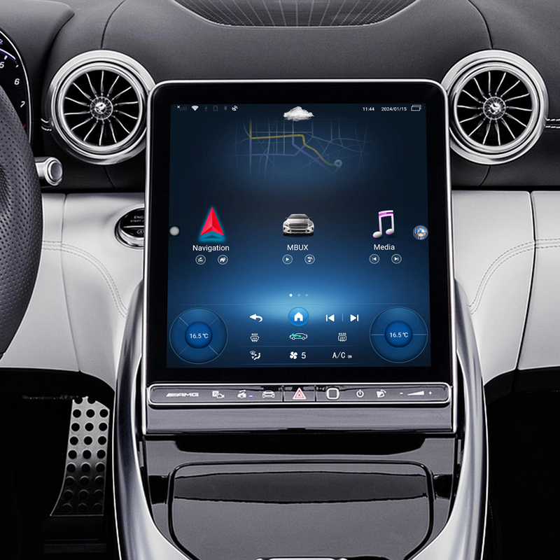 适用22-24款奔驰SL350 SL500 SL63 R232原车中控屏升级安卓解码器