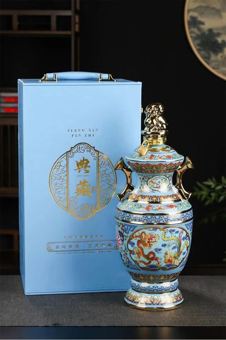 景德镇珐琅彩描金龙凤呈祥陶瓷空酒瓶5斤装酒坛密封酒壶,厨房/烹饪用具,泡菜罐/坛,淘宝优惠券,粉丝福利购,淘宝优惠卷