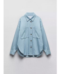 Z1975 牛仔夹克外套 7637603 ZA家 7637 女装 427 603 新款