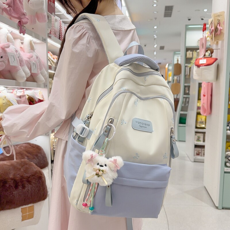 书包女生初中生高颜值小清新背包