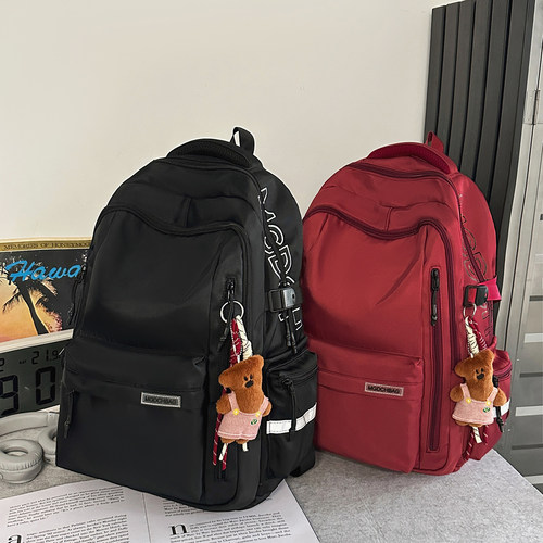 书包初中生女生高中大学生双肩包