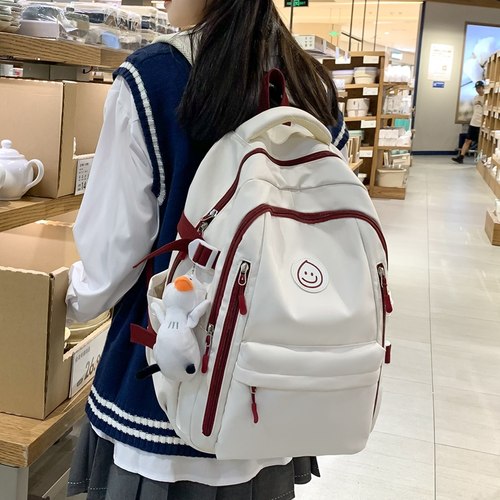 书包女减负护脊学生包