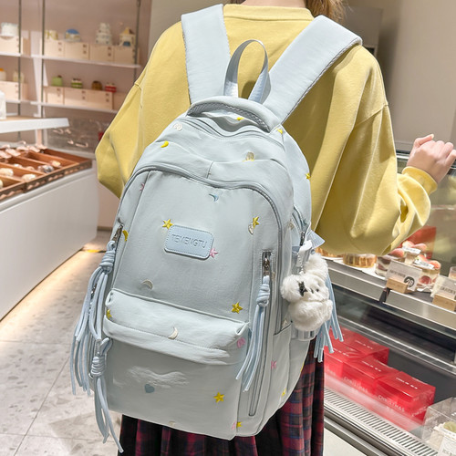 书包女生初中生高颜值双肩背包