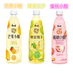 【1月】康师傅蜂蜜柚子茶 芒果小酪蜜桃小酪500mlx15瓶整箱包邮