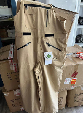 HOWLINGWIND啸风3L防水面料户外单板双板滑雪背带裤长裤男女防风