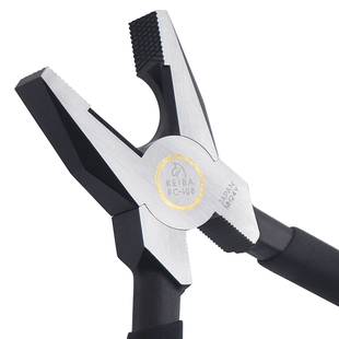 寸断进口剪老虎钳咀手柄钢丝日本钳钳平平嘴8钳KEIBA夜光线马牌