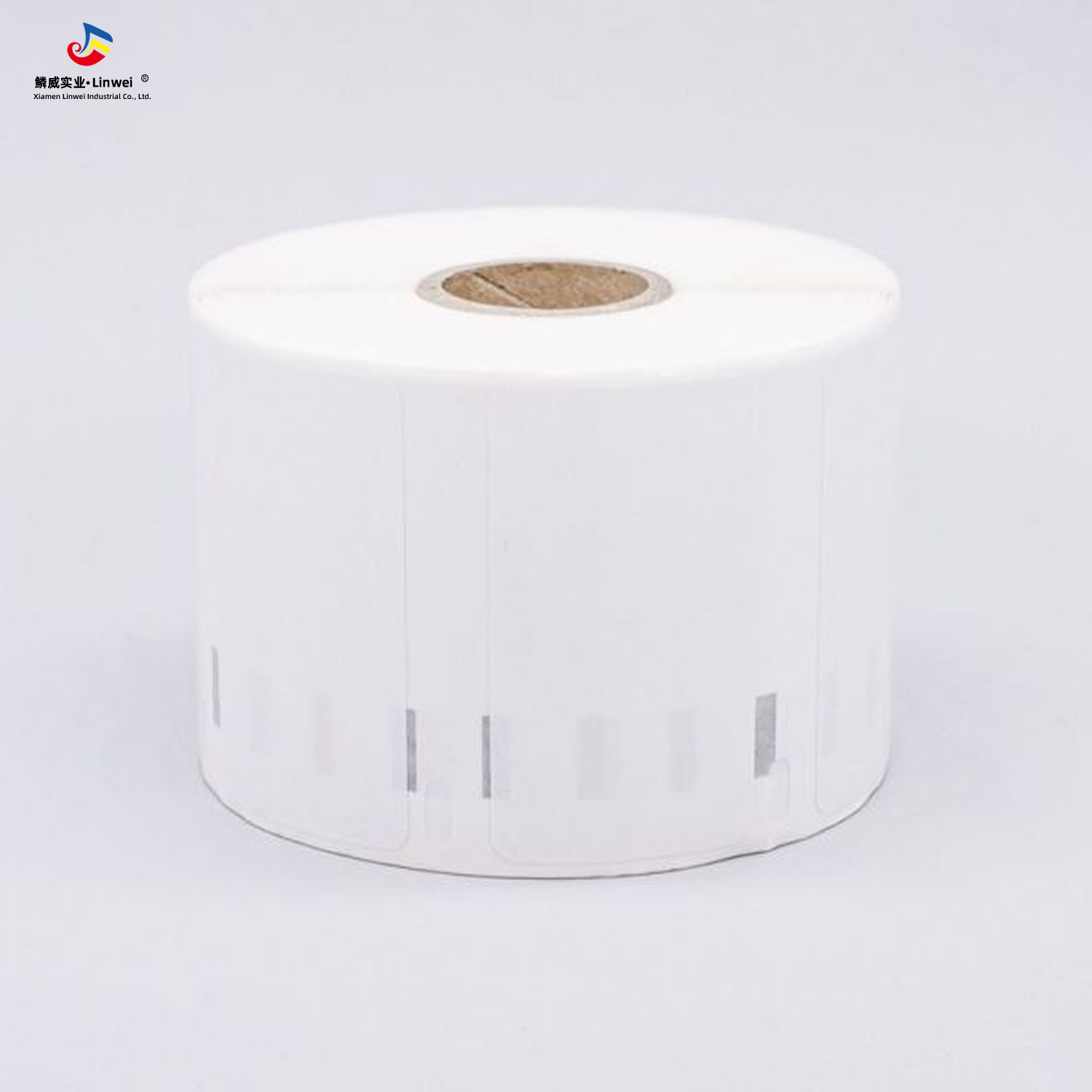 达/美dymo11354三防热敏黑标不干胶条码标签打印纸57*32mm 1000张