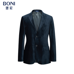 男正装 堡尼秋冬新品 TCQ67001B 单西上装 时尚 商务西服修身 休闲西装