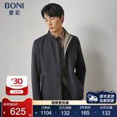 BONI 风衣双面可穿HM667071B 立领商务中长款 堡尼秋冬新品 男士