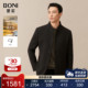 堡尼新品 商务夹克中式 立领全羊毛双面呢茄克休闲外套男FS632281B