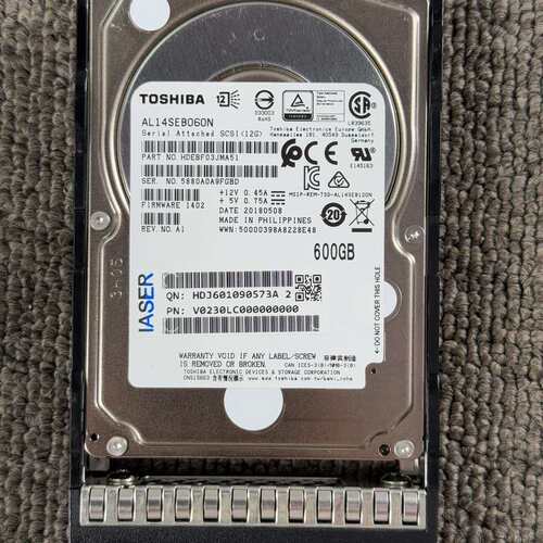 浪潮服务器拆机 Toshiba/东芝 AL14SEB060N--议价商品
