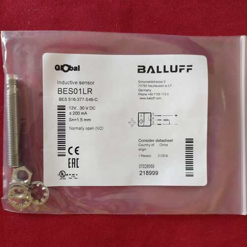 全新巴鲁夫BALLUFF接近开关，型号BES01LR，BES--议价商品