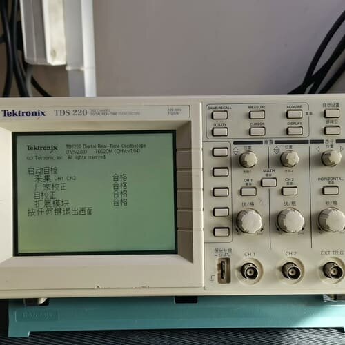 TDS220 泰克示波器，100M示波器，成色不错，自检自--议价商品