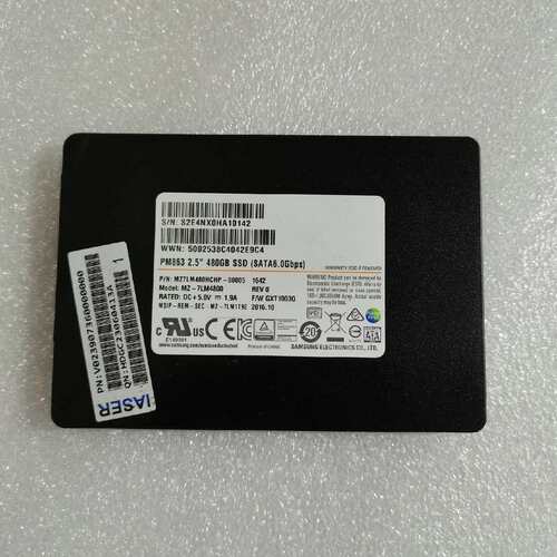 三星PM863 480G 2.5寸 SATA拆机固--议价商品