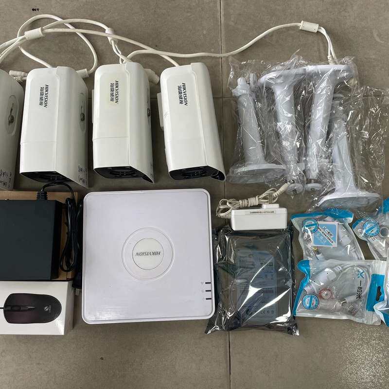监控，已经恢复出厂设置了，功能正常，包含4个真全彩P--议价商品