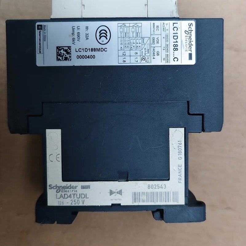 【个人闲置转让】施耐德LC1D188MDC交流接触器,TeS--议价商品