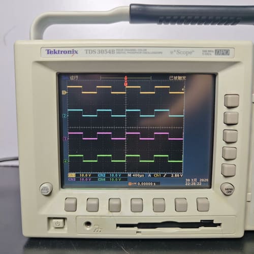 保修三个月!二手闲置四通道500M示波器,型号:Tektro--议价商品