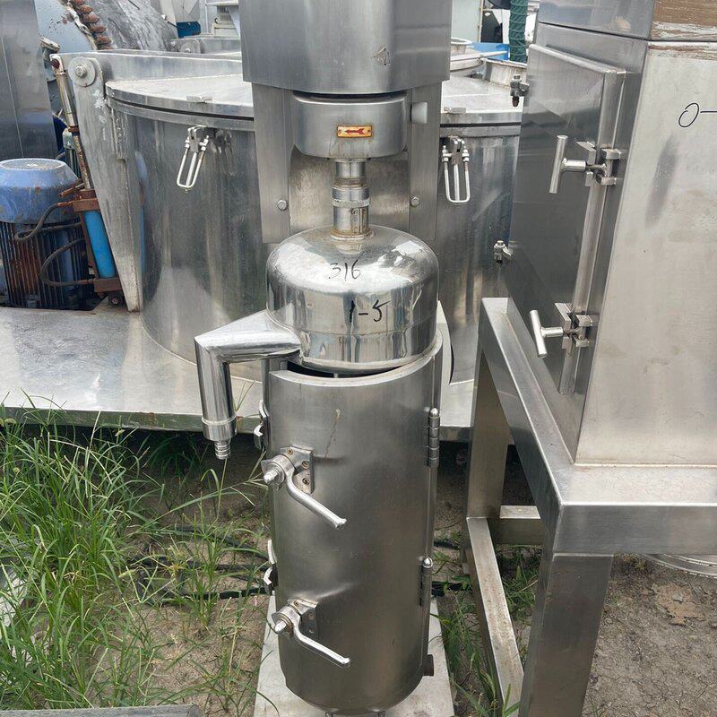手GQ105管式分离机,上海耐圣卡兰实业出品,2018年出--议价商品