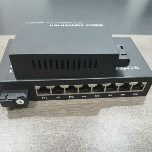 千兆1光1电多模双纤SC（850波长）光纤收发器--议价商品