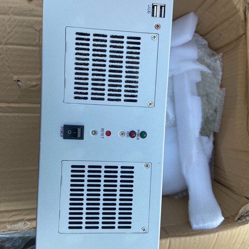 控机箱，带挡板，接口丰富，6个串口+4个USB，支持VGA--议价商品