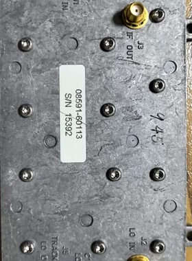 HP 08591-60113 跟踪源混频模块，拆机件，成色以--议价商品
