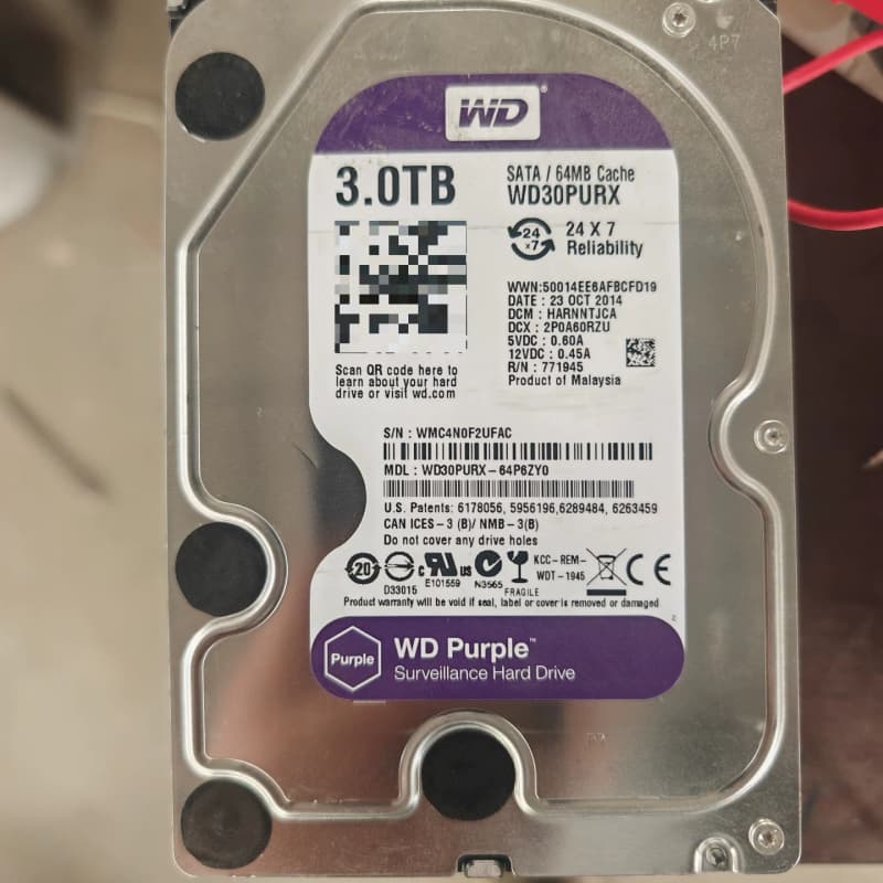 西部数据WD Purple 3TB--议价商品