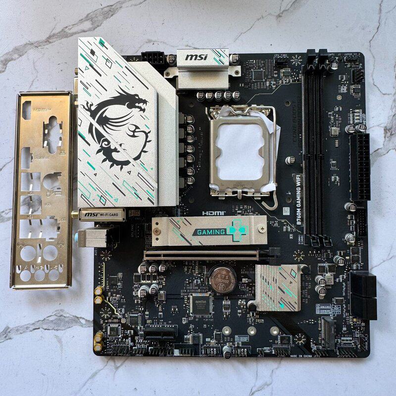 微星b760m gaming wifi d5，带挡板，无天线--议价商品