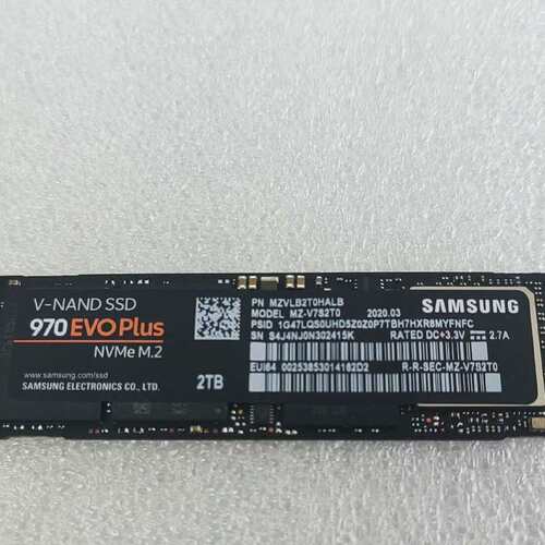 Samsung/三星970 evo plus 2t NVME--议价商品