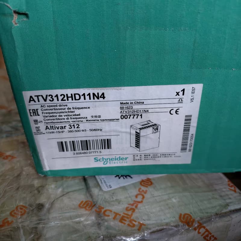 施耐德ATV312HD11N4变频器，全新原装正品，数量5台--议价商品