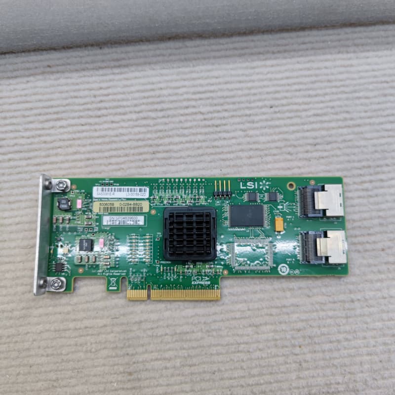 SAS3081E-R硬盘扩展卡3GB支持2T--议价商品