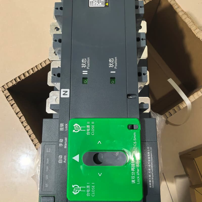 施耐德双电源自动转换开关WATSG630/4A,4P四进四出--议价商品