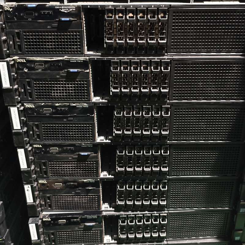 戴尔 RACK 7910 服务器机柜,2.5寸8盘位,双路X--议价商品