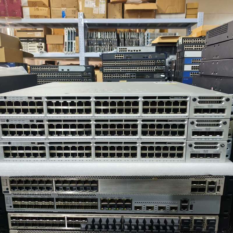 思科WS-C3850-48T-S 48口千兆交换机，原装二手--议价商品